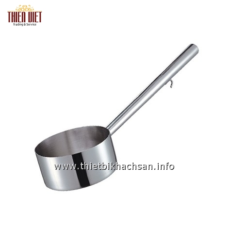 Ca muc nuoc inox co tay cam-Stainless Steel Water Ladle With Hook
