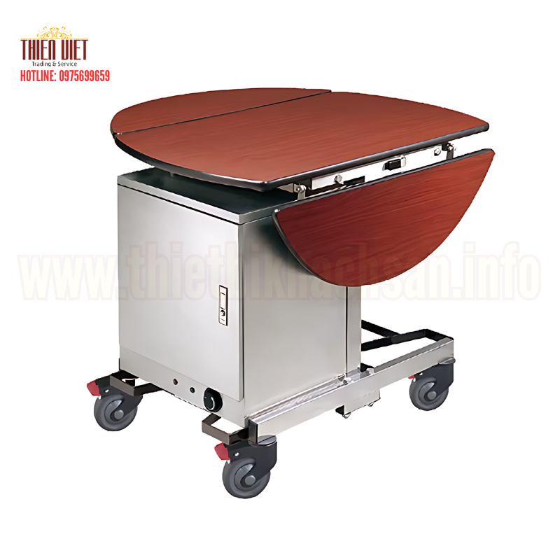 Xe đẩy phục vụ đồ ăn buồng phòng khách sạn