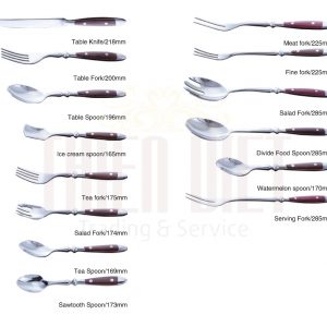 Bộ Dao thìa dĩa Nhà hàng - Cutlery