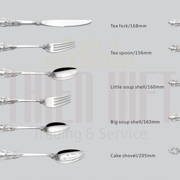 Bộ Dao thìa dĩa Inox - Cutlery