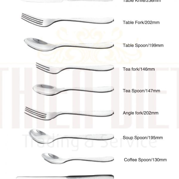 Bộ Dao thìa dĩa Inox - Cutlery